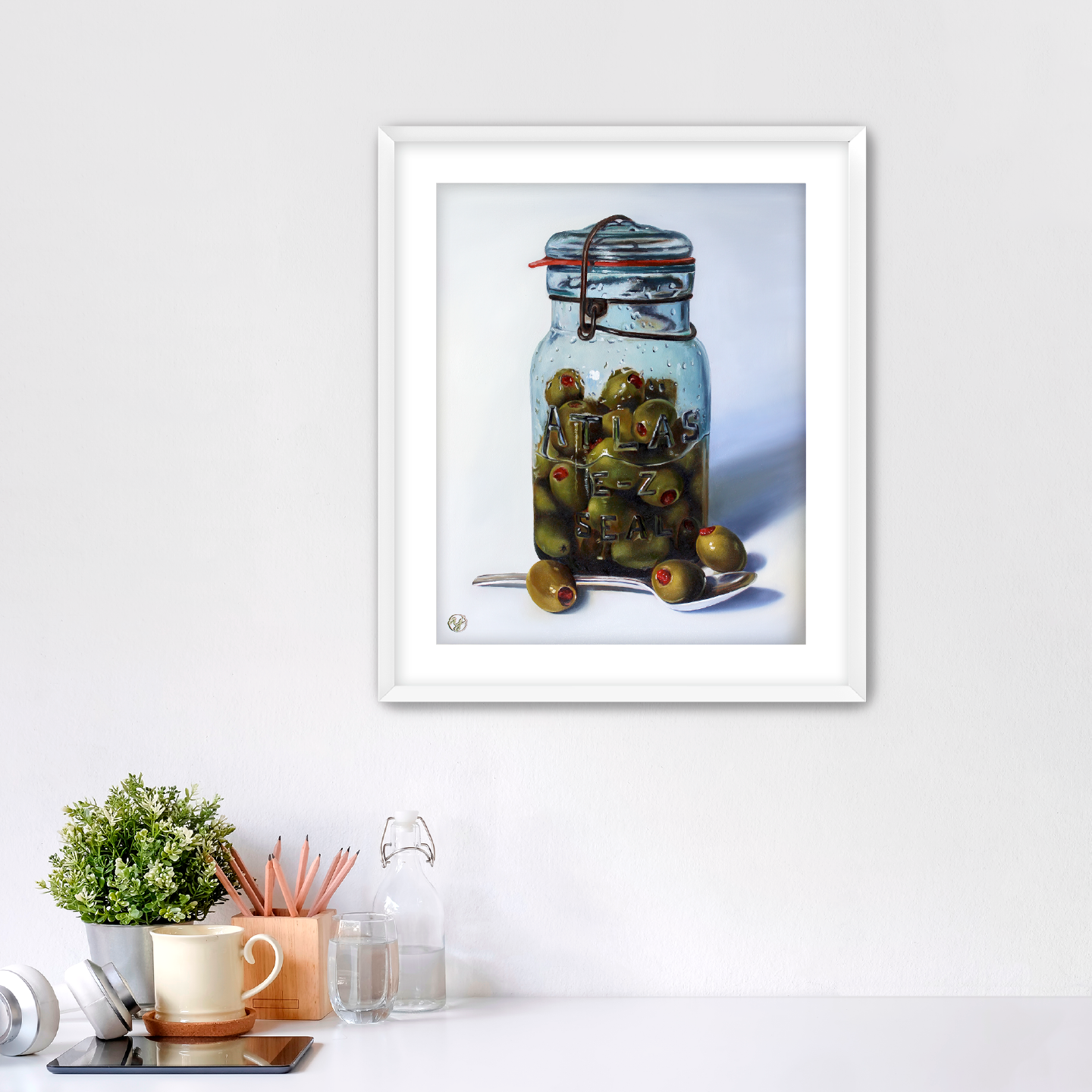 "Olive You" Fine Art Print