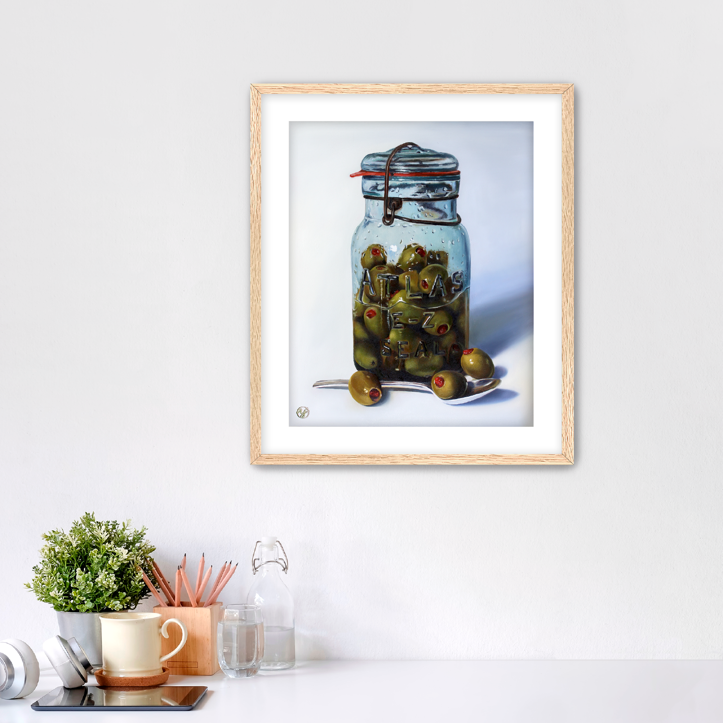 "Olive You" Fine Art Print
