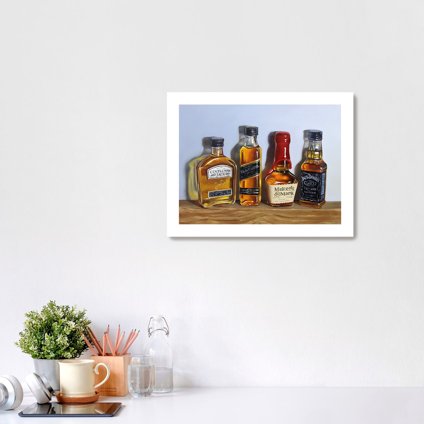 "Whiskey Mini Bar" Fine Art Print