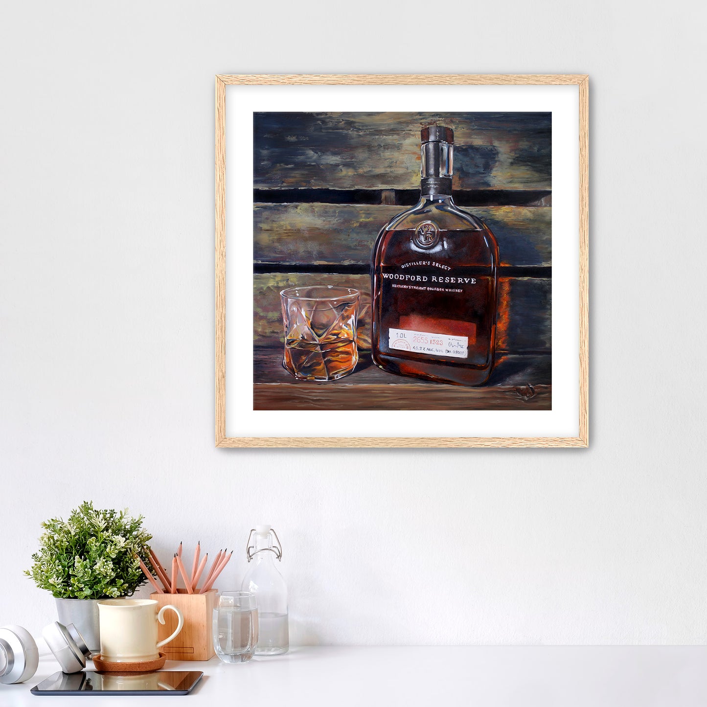 "Wood Shop Whiskey" Fine Art Print