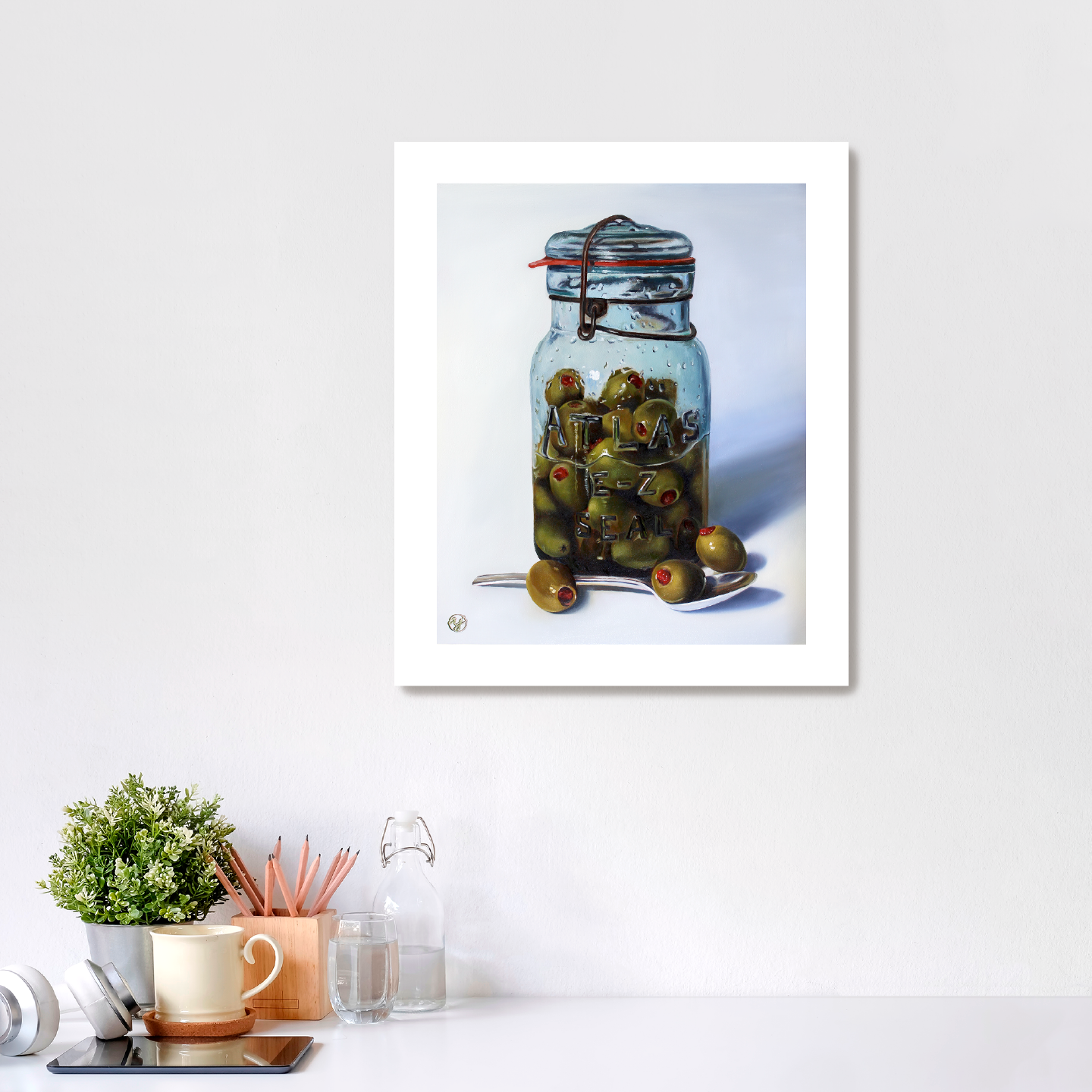 "Olive You" Fine Art Print
