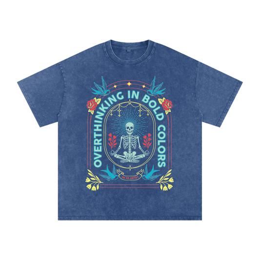 Acid Wash Oversize T-Shirt - 250 GSM