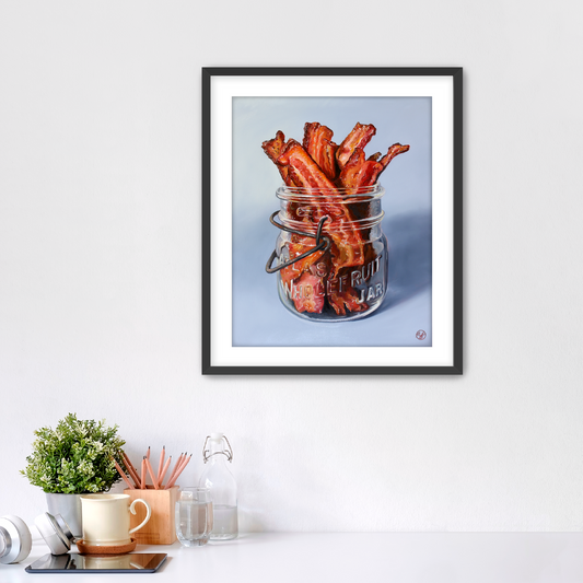 "Bacon Me Crazy" Fine Art Print