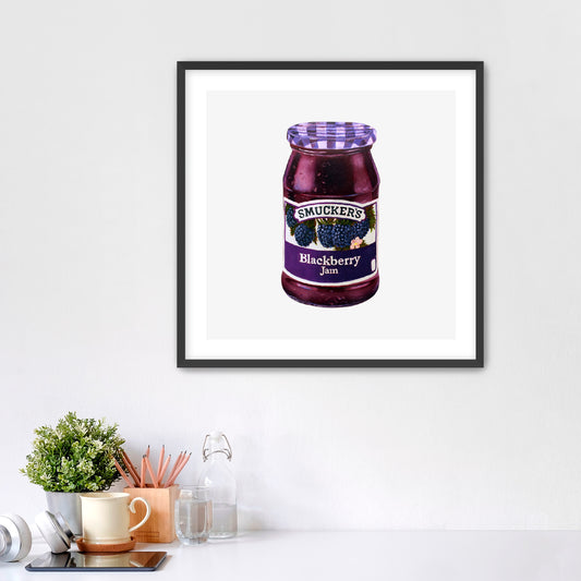 "Blackberry Jam Session" Fine Art Print
