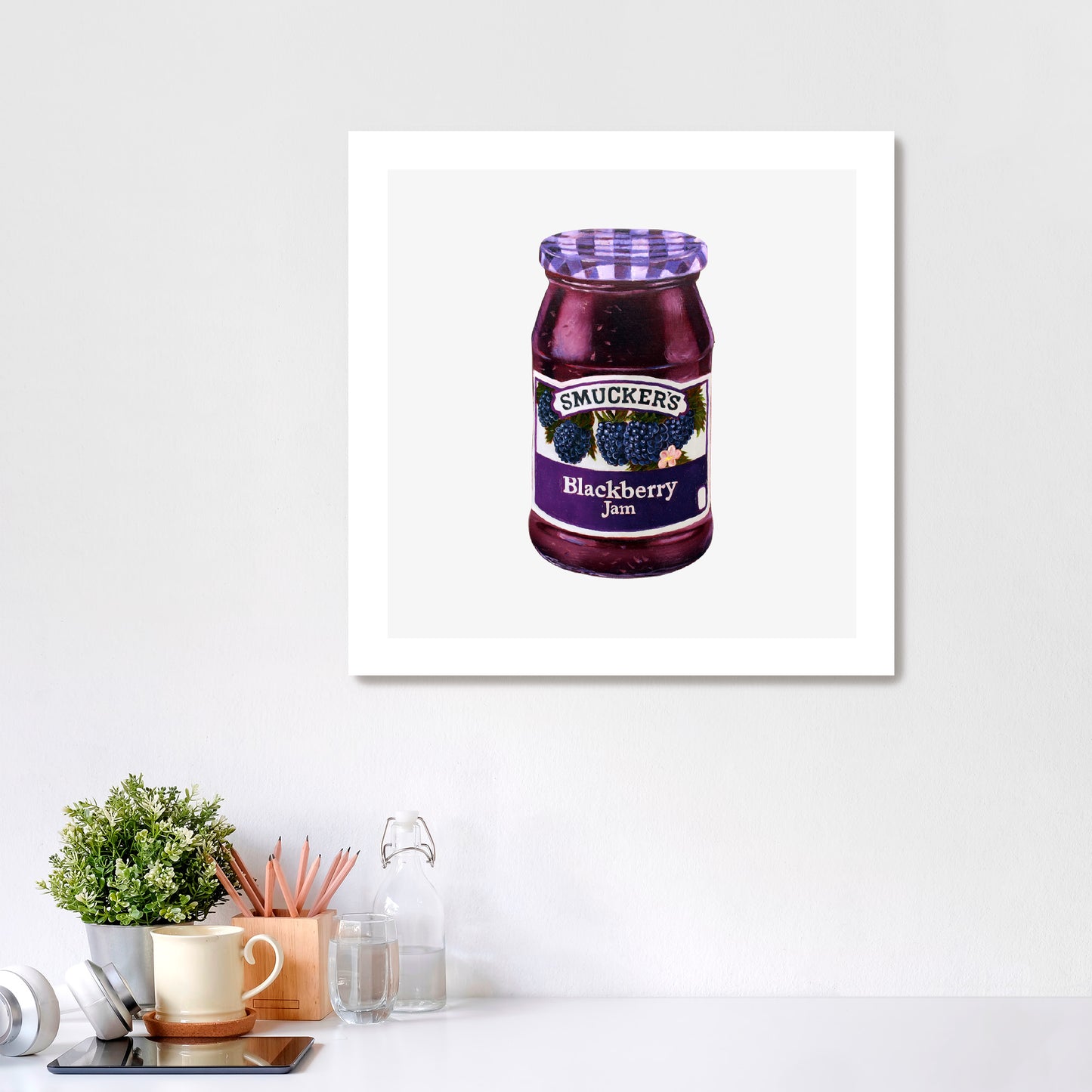 "Blackberry Jam Session" Fine Art Print