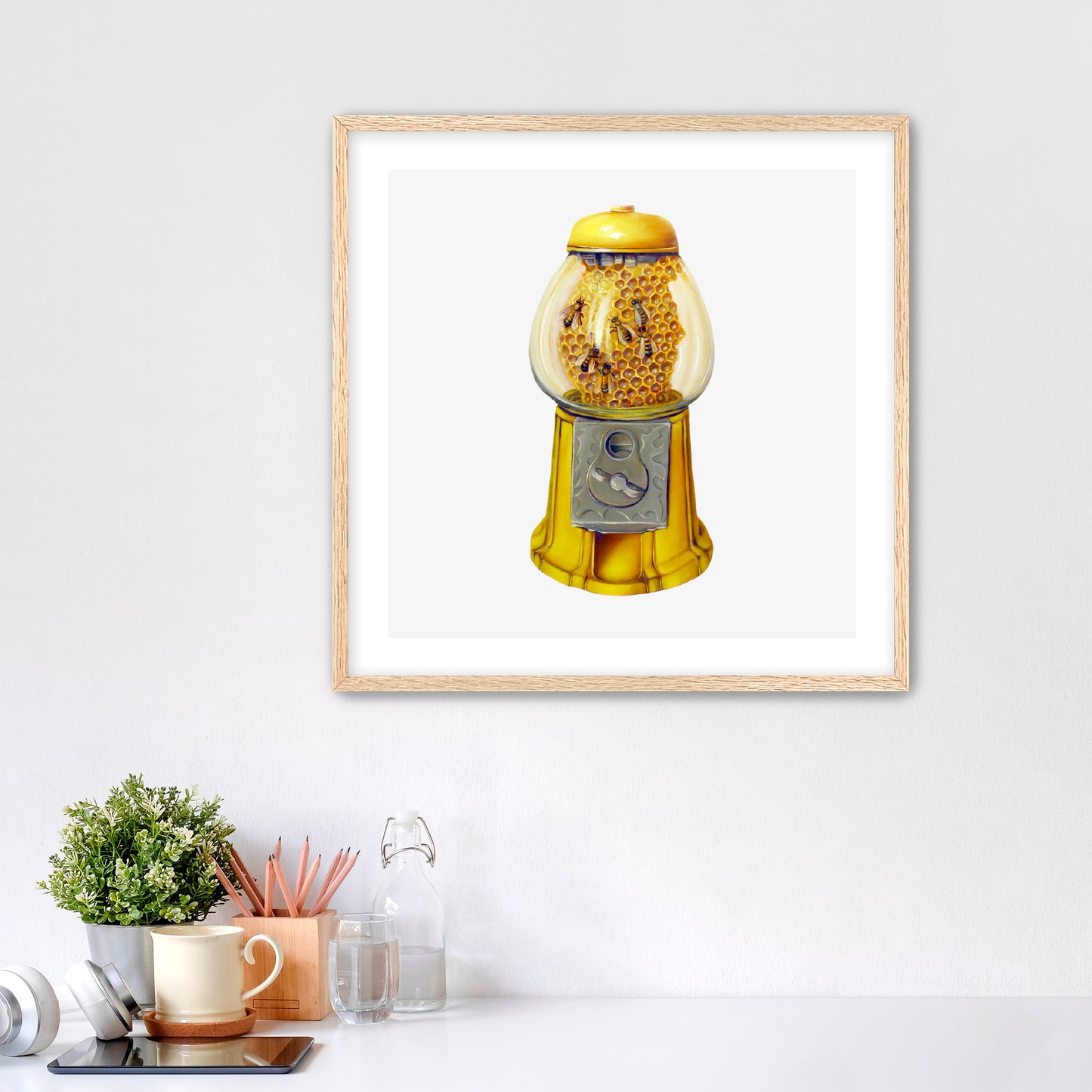 "Buzz Bank" Fine Art Print