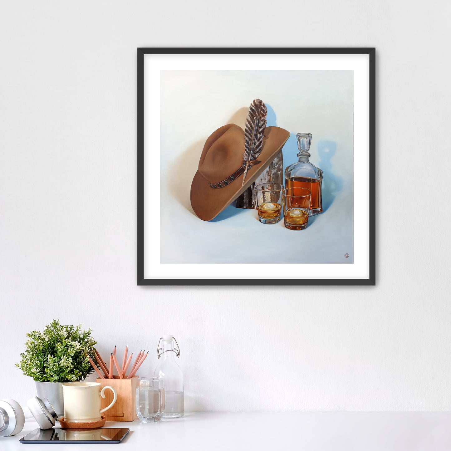 "Double-Shot of Whiskey" Fine Art Print
