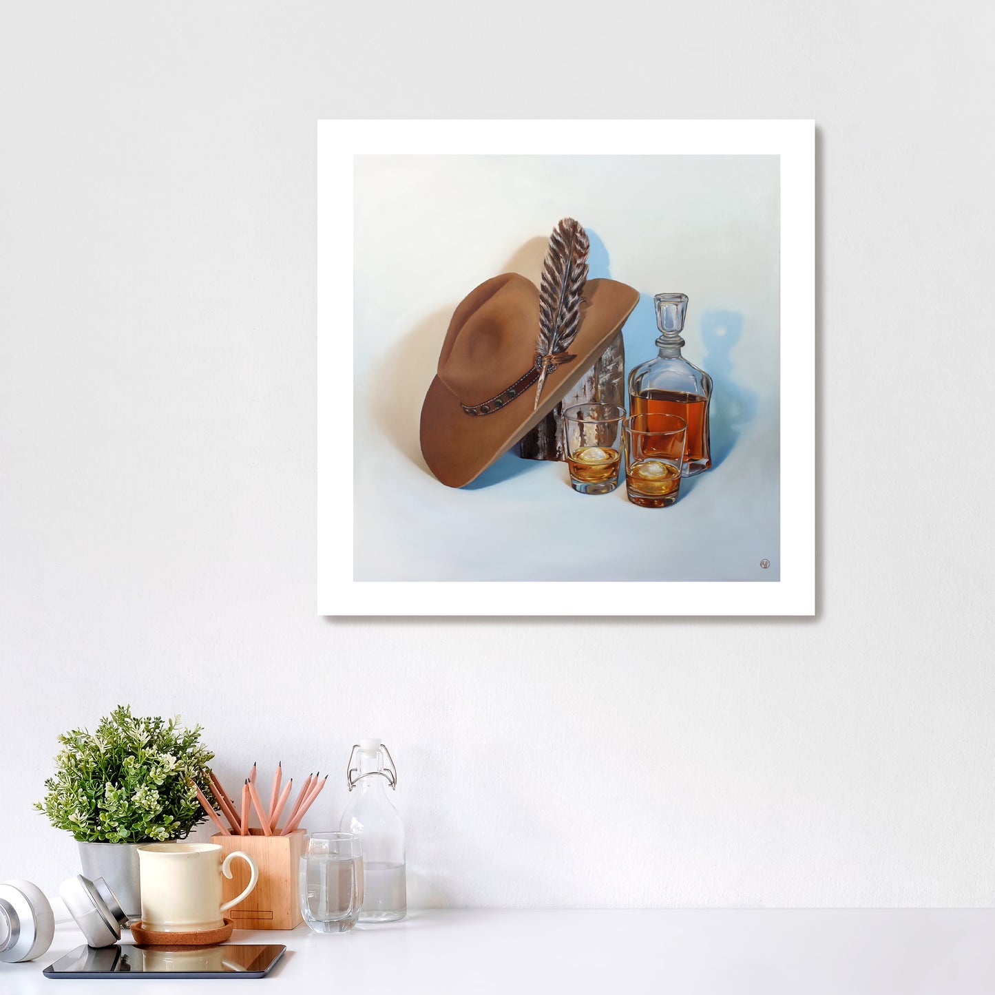 "Double-Shot of Whiskey" Fine Art Print