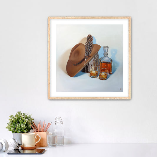 "Double-Shot of Whiskey" Fine Art Print