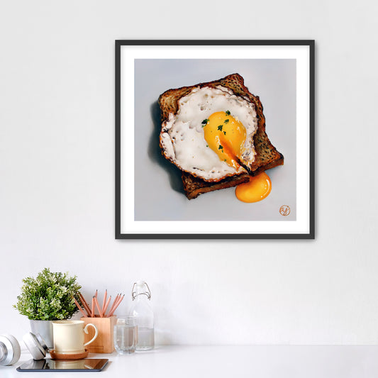 "Egg Toast" Fine Art Print