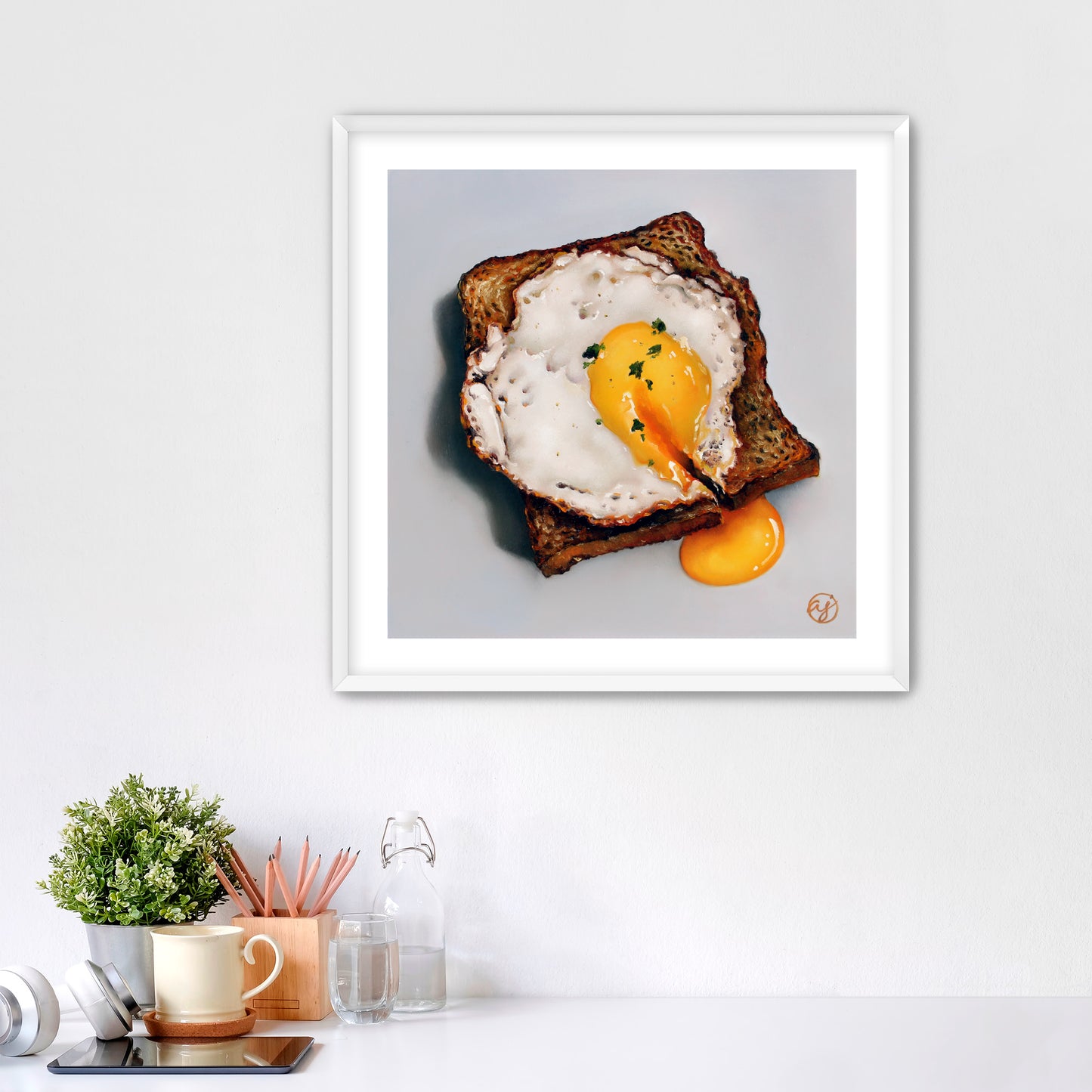 "Egg Toast" Fine Art Print