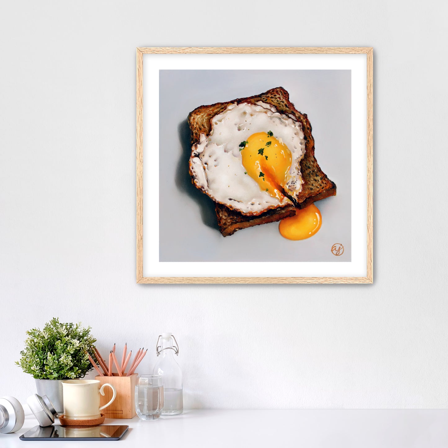 "Egg Toast" Fine Art Print