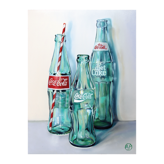 "Legacy of Fizz" 12x16 Original Oil Painting by Abra Johnson