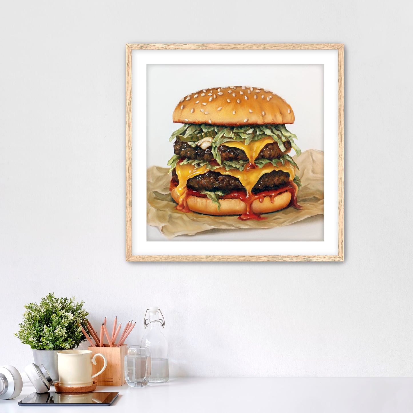 "Meat Me Halfway" Fine Art Print