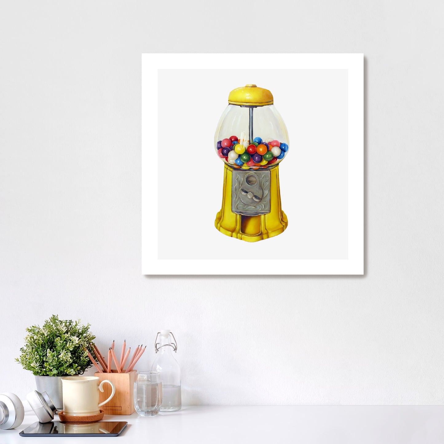 "Technicolor Chewscape" Fine Art Print