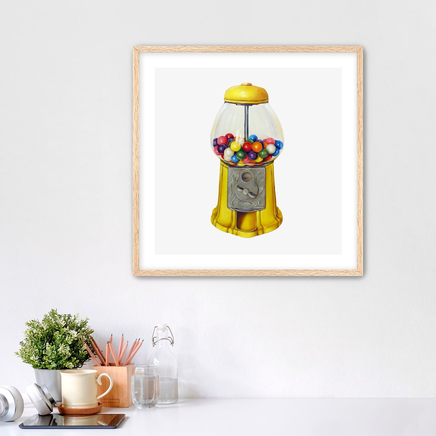 "Technicolor Chewscape" Fine Art Print