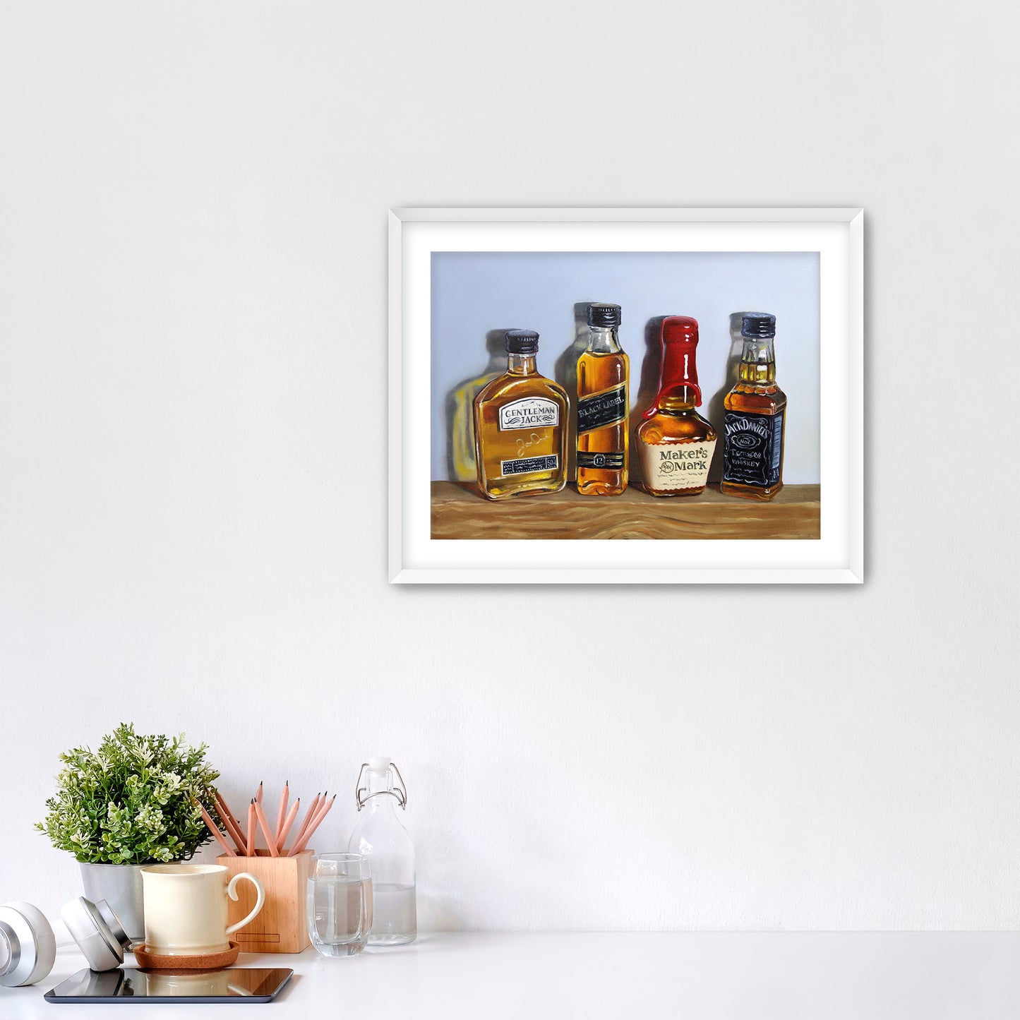"Whiskey Mini Bar" Fine Art Print