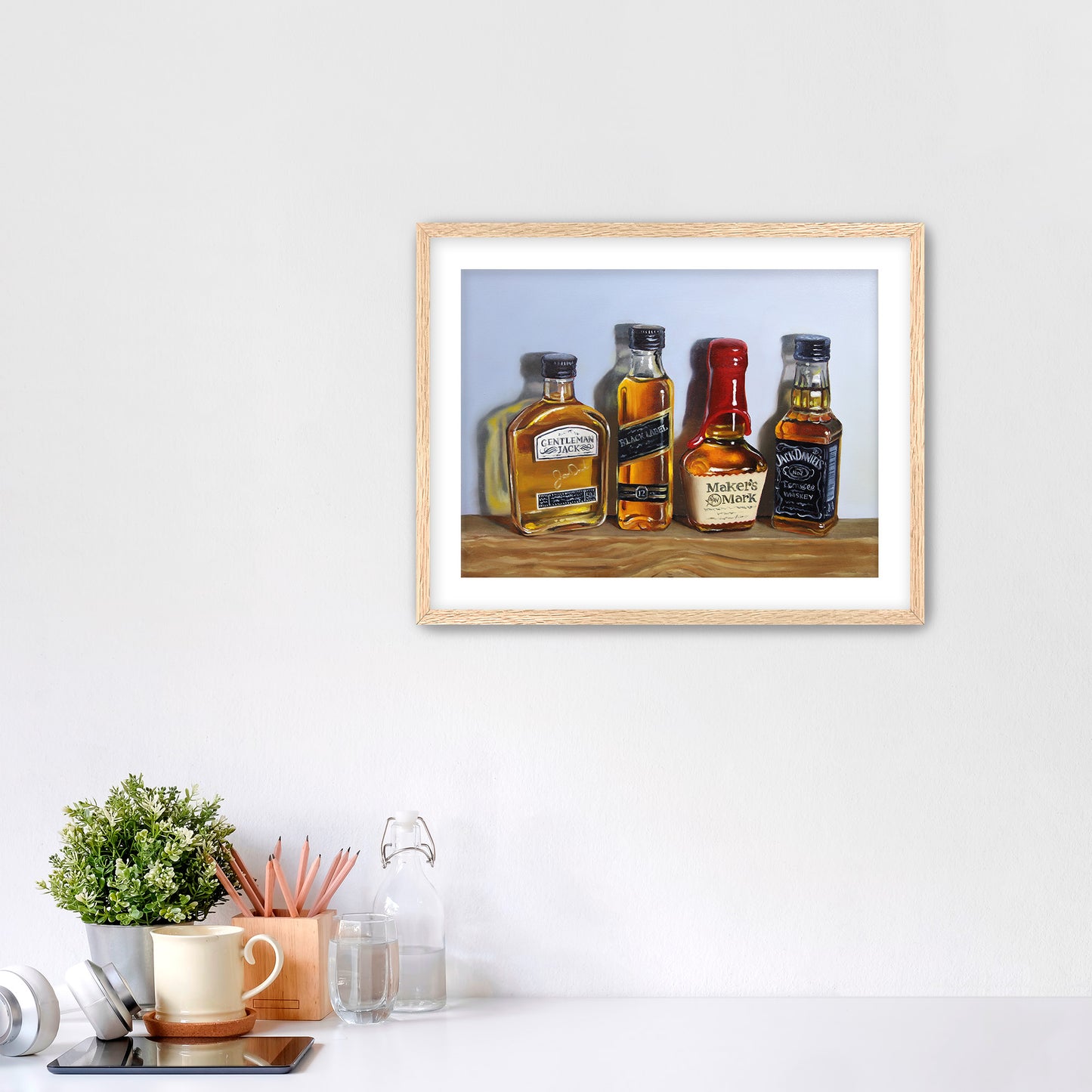 "Whiskey Mini Bar" Fine Art Print