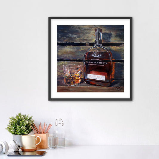"Wood Shop Whiskey" Fine Art Print